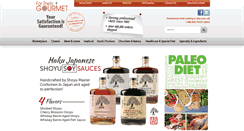 Desktop Screenshot of forthegourmet.com